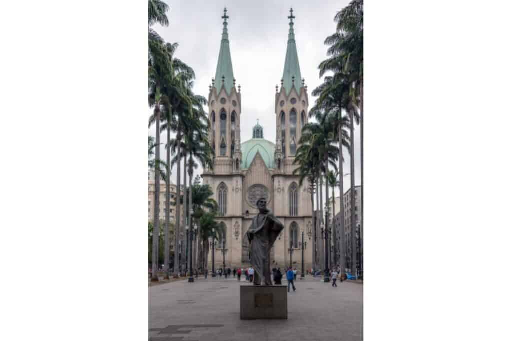 Katedralen i São Paulo framifrån