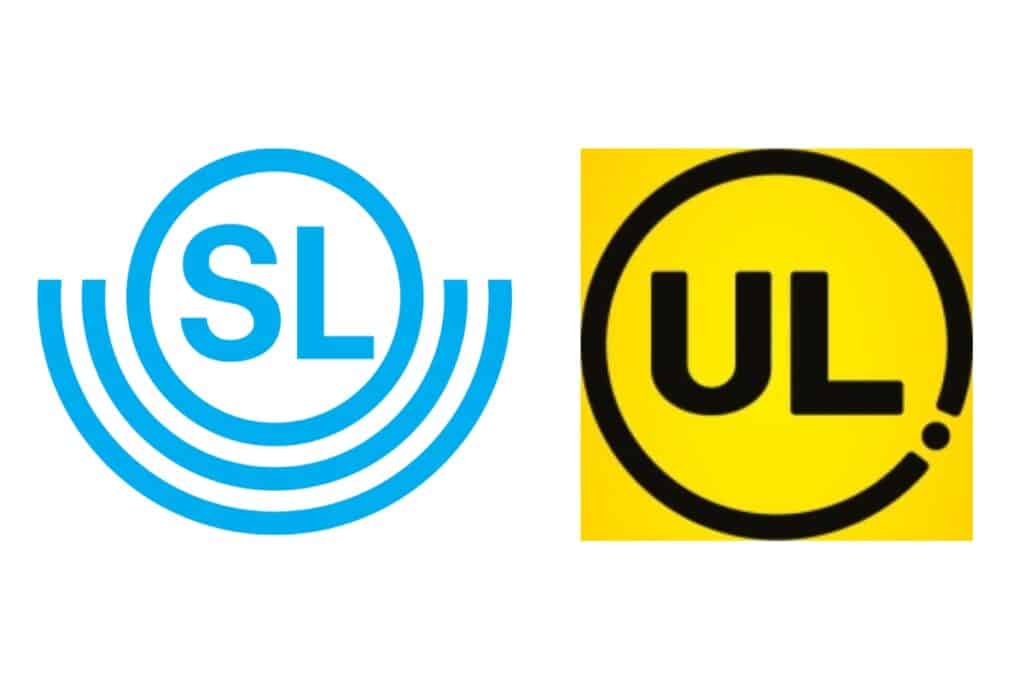 Logo för SL och UL